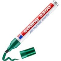 edding 3300 Keilspitze Permanentmarker Breit Keilspitze 5 mm Grün Nachfüllbar