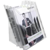 DURABLE Combiboxx DIN A4 Prospektständer Wandmontiert Transparent UNKNOWN 25,5 x 9 x 32,5 cm 3 Stück
