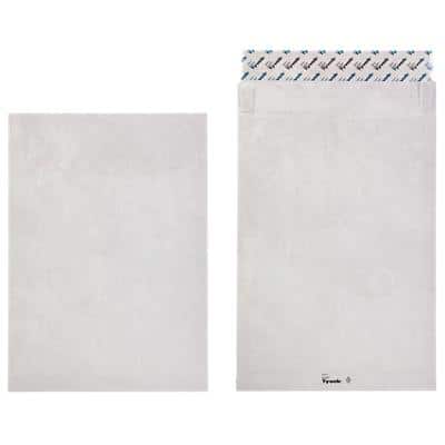 Tyvek Briefumschläge B4 Weiß Ohne Fenster 250 (B) x 330 (H) mm Abziehstreifen 70 g/m² 20 Stück