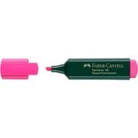 Faber-Castell Superfluorescent Textliner 48 Textmarker Pink Mittel Keilspitze 1 - 5 mm Nachfüllbar