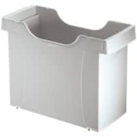 Leitz Plus Uni-Box Hängeregisterbox DIN A4 20 Mappen Kunststoff Grau 36,5 x 17 x 27,3 cm