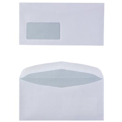 Niceday Briefumschläge Mit Fenster DL+ 229 (B) x 114 (H) mm Gummiert Weiß 80 g/m² 1000 Stück