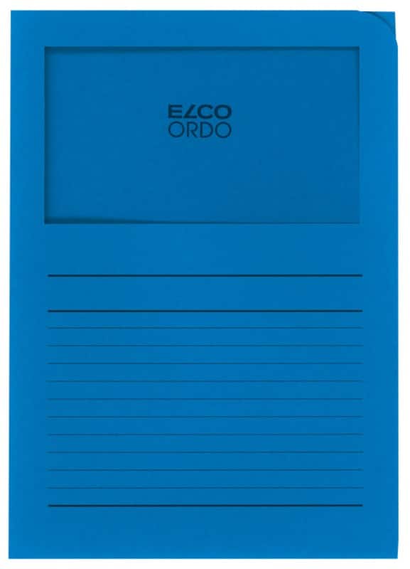 Elco Ordo Classico Ordnungsmappe DIN A4 Königsblau Papier 120 g/m² 100 Stück