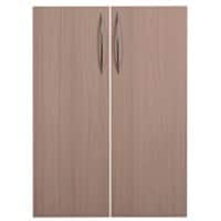 Hammerbacher Türen Matrix mit Aufbau Nussbaum 790 x 16 x 1.104 mm