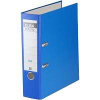 ELBA Rado Brilliant Ordner DIN A4 80 mm Blau 2 Ringe 100022612 Pappkarton, PP (Polypropylen)