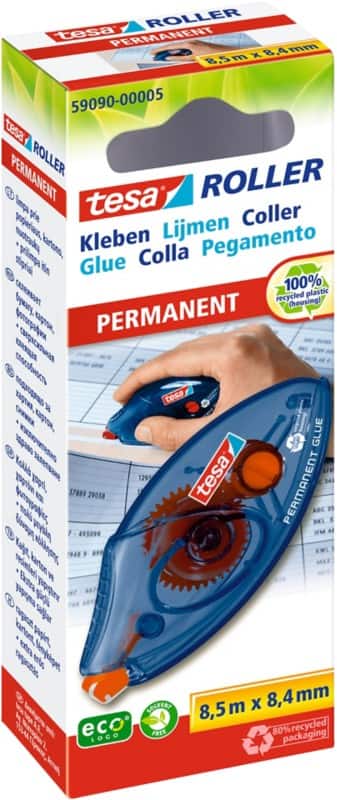 tesa tesaroller permanent Kleberoller Permanent 8,4 mm x 8,5 m 59090-00005-04 8.5 m