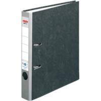 herlitz maX.file Nature Ordner DIN A4 55 mm Grau 2 Ringe Pappkarton Texturiert