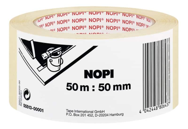 Nopi Kreppband NOPI 55513 Chamois 50 mm (B) x 50 m (L) Krepppapier