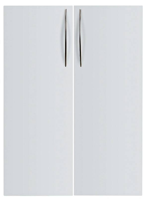 Hammerbacher Schranktüren Matrix Lichtgrau 790 x 16 x 1.104 mm