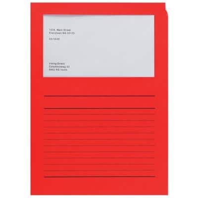 Elco Ordo Classico Ordnungsmappe DIN A4 Rot Papier 120 g/m² 100 Stück