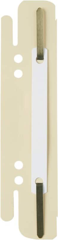 Leitz Einsteck-Heftstreifen 6130 Für Leitz ALPHA Hängeregistraturen Sand PVC 3,8 x 15,8 cm 25 Stück