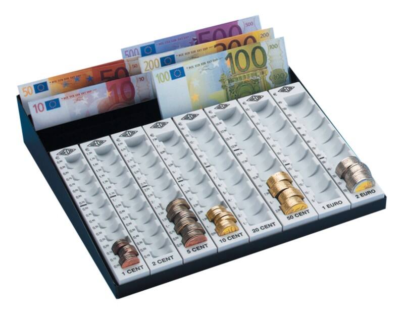 WEDO Zählbrett 160 790037 Grau, Schwarz 280 x 270 x 60 mm