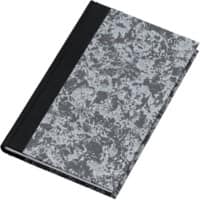 Djois Atlanta Notizbuch Spezial Liniert 16 x 21 cm Grau 72 Blatt