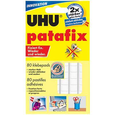 Klebepads patafix weiß wiederablösbar wiederverwendbar UHU 48810 (PACK=80  STÜCK) kaufen