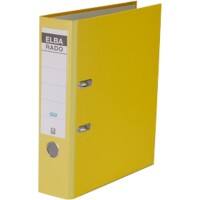 ELBA Rado Star Brilliant Ordner DIN A4 80 mm Gelb 2 Ringe Rado Star Karton, PP (Polypropylen) Glatt