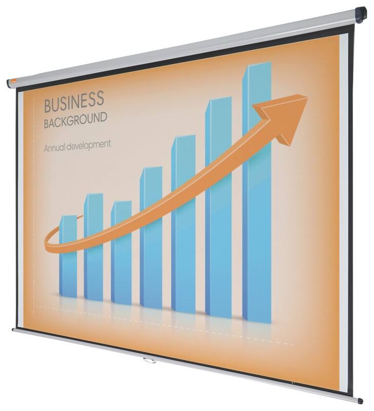 Nobo Projektionsleinwand 1902394 Wandmontage Format 4:3 234,5 x 176 cm