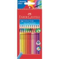 Faber-Castell Buntstifte Colour Grip Farbig sortiert 24 Stück