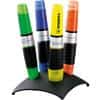 STABILO Luminator XT Textmarker Farbig sortiert Breit Keilspitze 2 - 5 mm 4 Stück