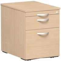 Geramoebel Rollcontainer Speed Office Buche-Nachbildung 430 x 600 x 566 mm