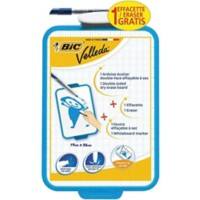 BIC Velleda Whiteboard Wandmontiert Nicht magnetisch Emaille Beidseitig 26 (B) x 19 (H) cm