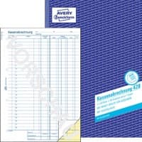 AVERY Zweckform Kassenbuch 428 DIN A4 Perforiert N/A 50 Blatt