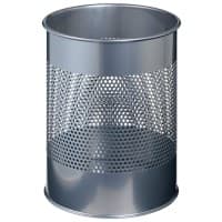 DURABLE Papierkorb 15 L Silber Metall 3310