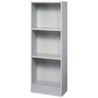 Hammerbacher Future Melaminharzbeschichtete Spanplatte Regal 2 Fachböden 406 x 400 x 1.270 mm Grau
