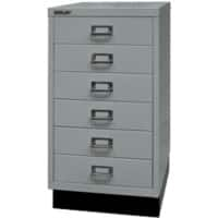 Bisley Schubladenschrank Silber 34,9 x 67,0 cm