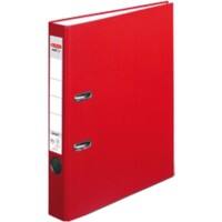 herlitz maX.file Protect Ordner DIN A4 55 mm Rot 2 Ringe Pappkarton, PP (Polypropylen) Texturiert