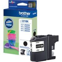 Brother LC221BK Original Tintenpatrone Schwarz