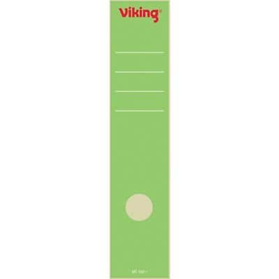Viking Rückenschilder 60 mm x 285 mm Grün 10 Stück