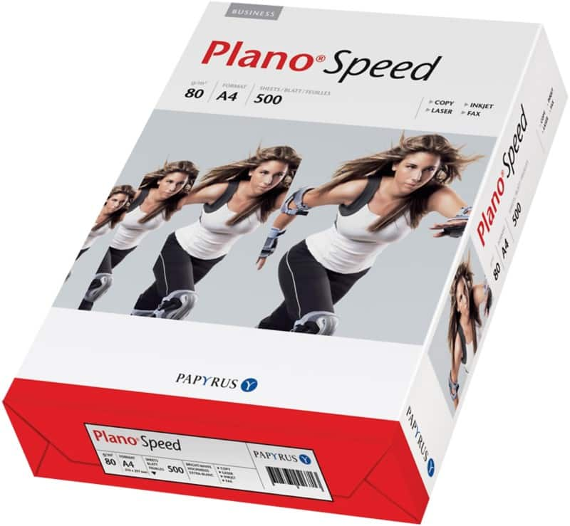 PlanoSpeed DIN A4 Kopierpapier 80 g/m² Matt Weiß 500 Blatt