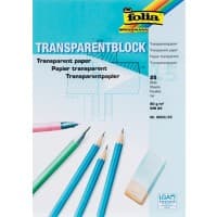 Folia DIN A4 Durchschlagpapier Transparent 80 g/m² 25 Blatt