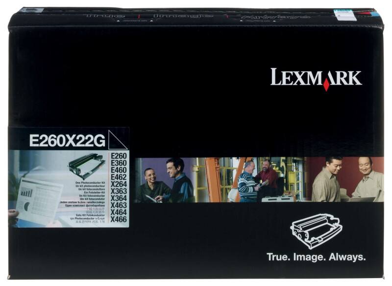 Lexmark Original Fotoleitereinheit E260X22G Schwarz