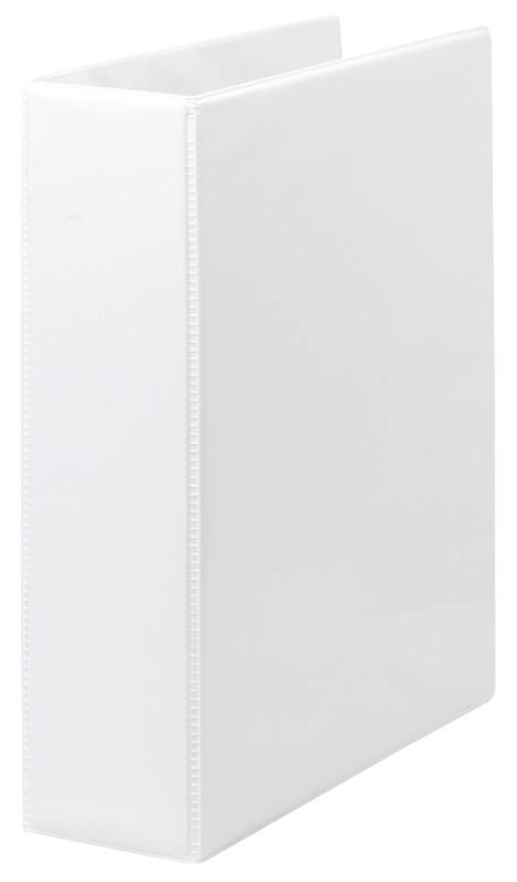 Präsentations-Ringbuch Polypropylen DIN A4 4 Ringe 60 mm Weiß