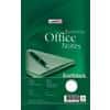 LANDRÉ Office Notizblock DIN A5 Blanko Geleimt Karton Grün Nicht perforiert 100 Seiten