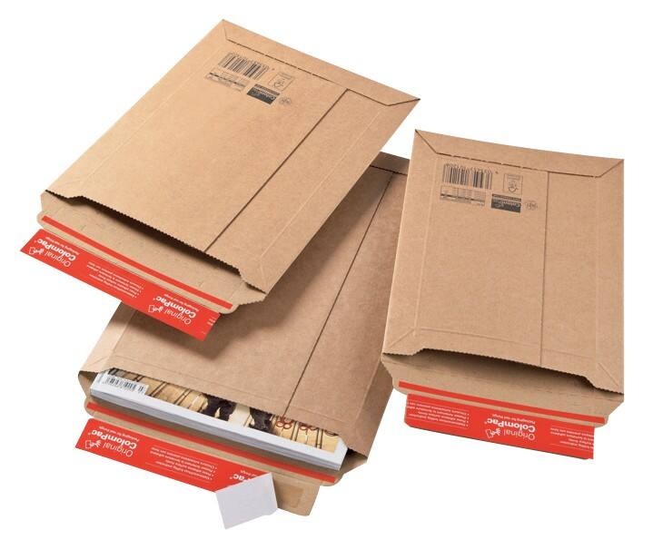 ColomPac Versandtaschen Braun 185 (B) x 270 (T) x 50 (H)mm