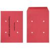 Unbranded Freistempler-Versandtaschen B4 90 g/m² Rot Ohne Fenster Gummiert 100 Stück