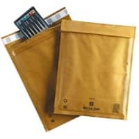Mail Lite Luftpolster-Versandtaschen H/5 Gold Blanko 270 (B) x 360 (H) mm Haftklebend 10 Stück