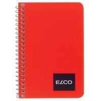 Elco Ringfix 75 x 1110 mm Drahtgebunden Farbig Pappcover Notizbuch quadratisch 50 Blatt 10 Stück