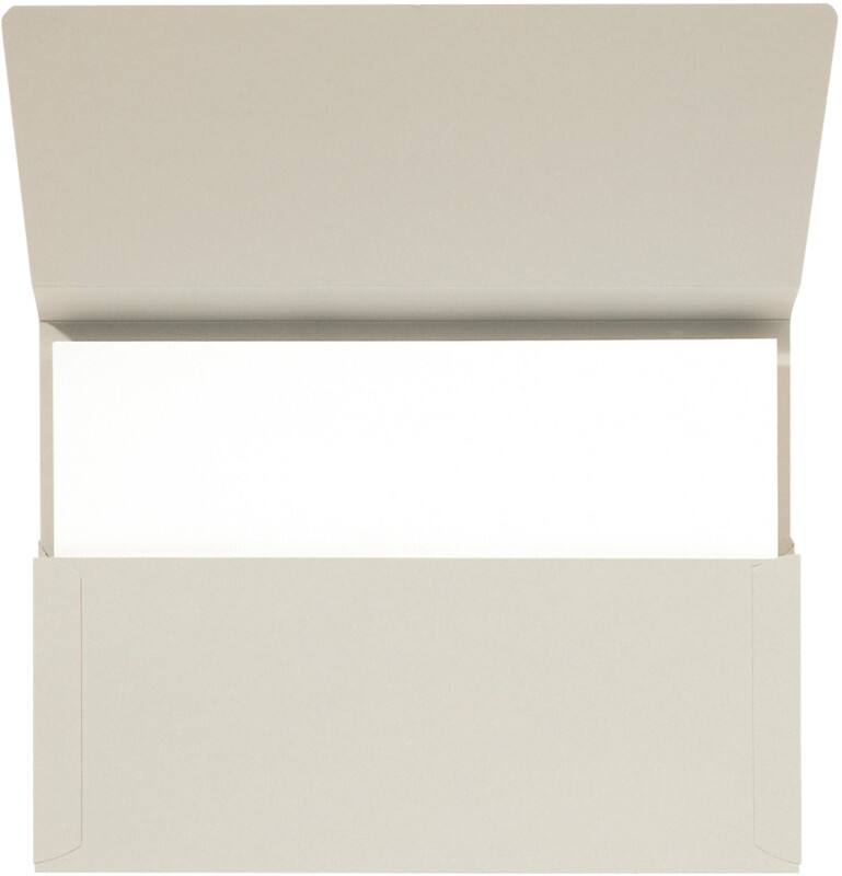 Djois Infinio Dokumentenmappen Klappöffnung DIN A4 Grau Karton