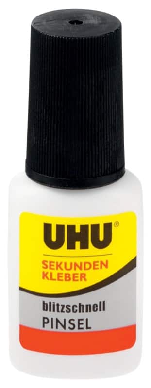 UHU Sekundenkleber Permanent Flüssig Transparent Flüssig 5 g