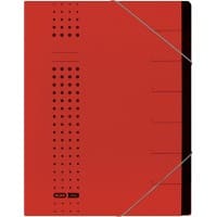 ELBA Ordnungsmappe chic DIN A4 Rot Karton 25 x 1,2 x 31,5 cm