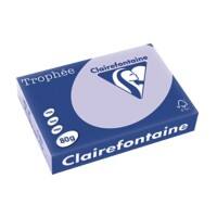Clairefontaine DIN A4 Farbiges Papier Violett 80 g/m² Matt 500 Blatt