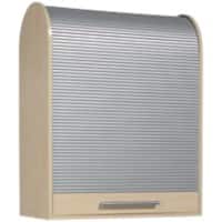 Geramoebel Rollladenschrank Speed Office Braun 800 x 400 x 1.000 mm