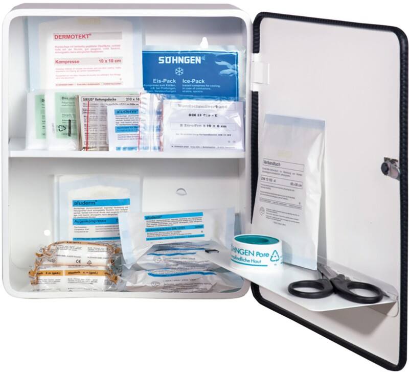 SÖHNGEN Erste-Hilfe-Kasten Heidelberg Gefüllt nach DIN 13157 30,2 x 14 x 36,2 cm