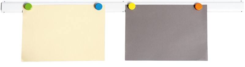 Maul MAULnail-up Standplanhalter 5 (B) x 100 (T) x 0,49 (H) cm Weiß