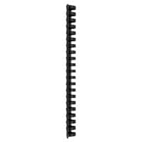 GBC Kunststoff Plastikbinderücken Schwarz 32 mm 280 Blatt DIN A4 50 Stück
