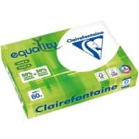 Clairefontaine Equality DIN A4 Kopier-/ Druckerpapier 80 g/m² Glatt Weiß 500 Blatt