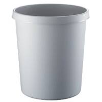 helit Papierkorb Polyethylen Hellgrau 33,5 cm